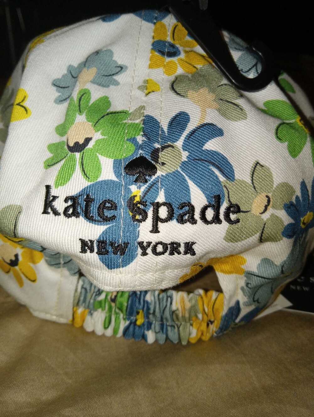 Kate Spade Floral Print Baseball Cap